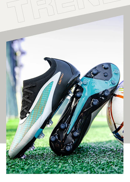 2026 New Men Soccer Cleats Breathable Lightweight Football Boots Anti-Slip Training Shoes Outdoor Sport Sneakers