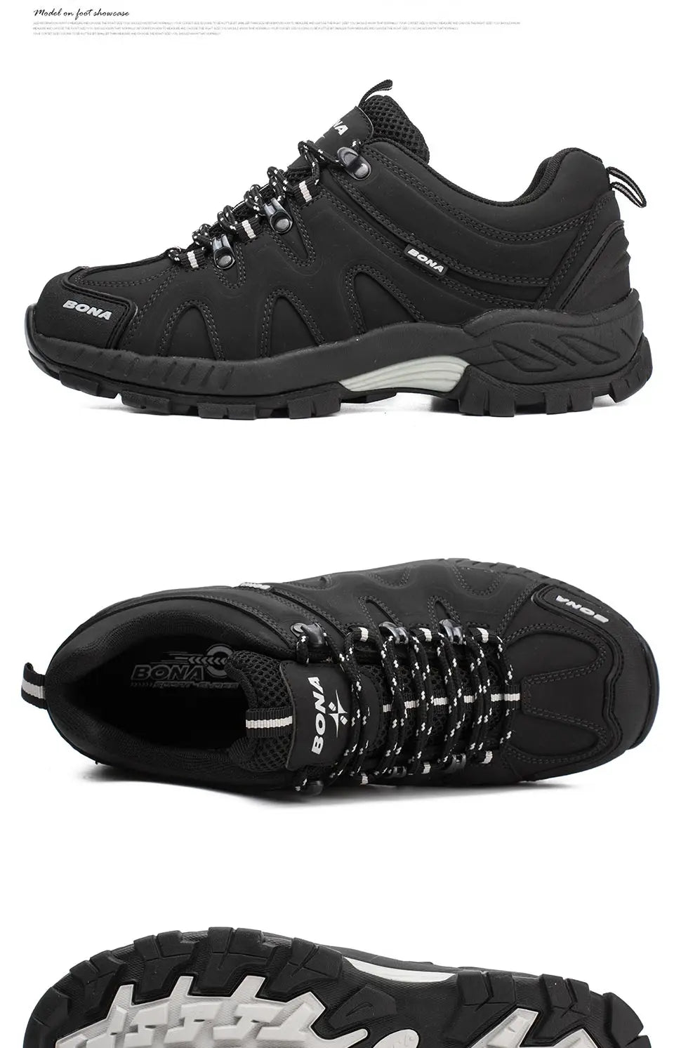 New Arrival Classics Style Men Hiking Shoes Lace Up Men Sport Shoes Outdoor Jogging Trekking Sneakers