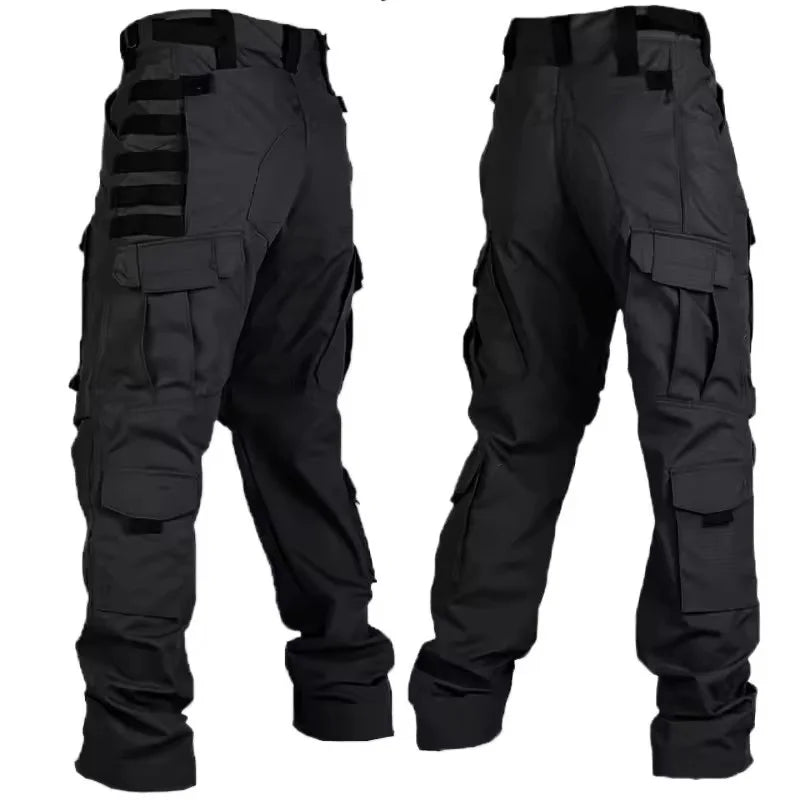 Tactical Pants Men Multi-Pocket Cargo Pants Casual Trousers Wear-Resistant Quick Dry Workwear Hiking Trainning Pant Loose