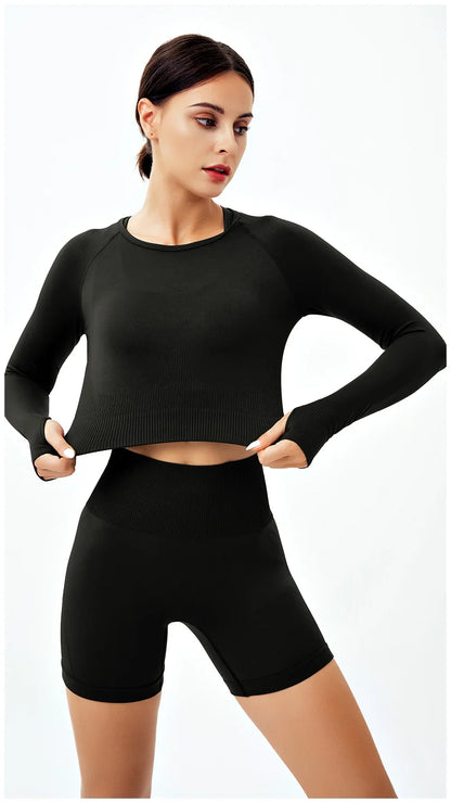 Seamless Yoga Set Gym Clothes Sportswear Yoga Suits For Women