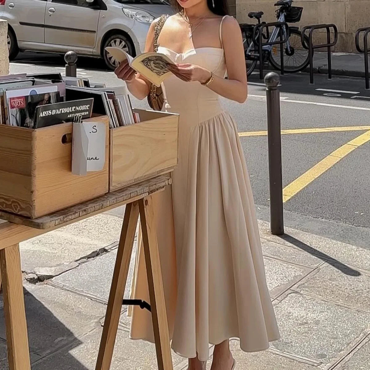 Summer Party Dresses 2025 New Arrivals Fit and Flare Elegant Midi Dress Red Night Date Dress