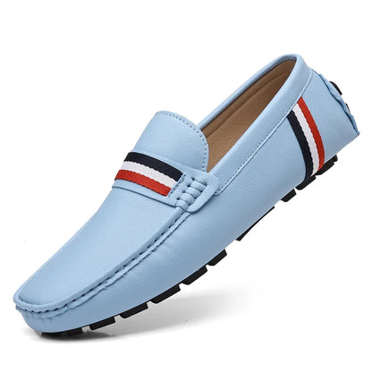 Men Shoes Slip on Loafers Mens Business Office Shoes Classic PU Leather Men's Loafer Shoes Casual Men Driving Shoes Men's Shoes