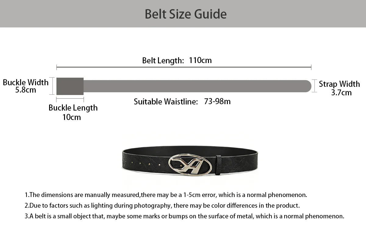 Retro Men's Belt Bohemian Style Fashion Personalized Belt For Men Women Punk Rock Y2K Belts For Jeans Dresses & Casual Wear