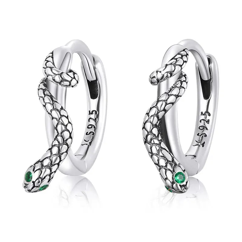 925 Sterling Silver European Simple CZ Ear Buckles Heart Hoop Earrings for Women Wedding Gift Minimalism Jewelry E737