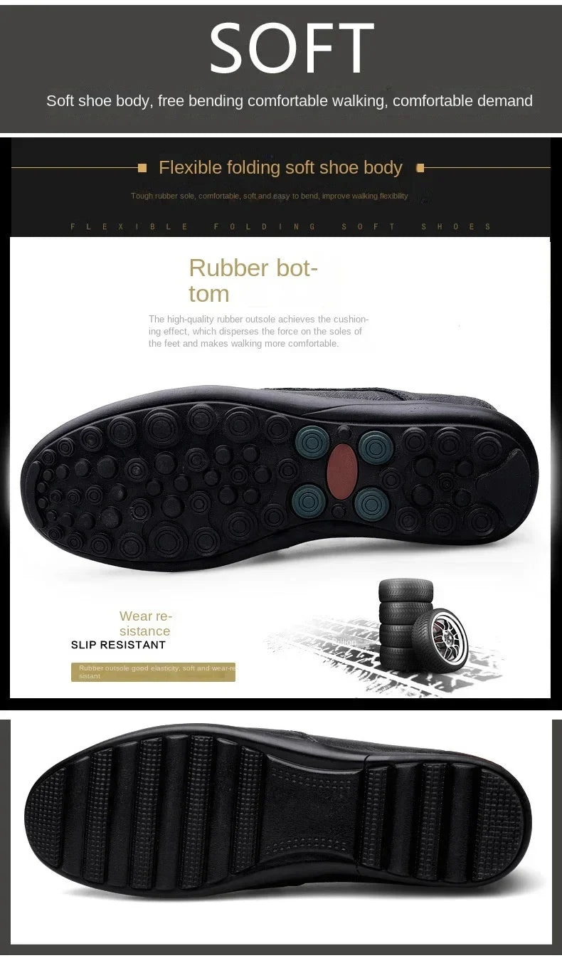 2025 shoes men's lazy one-pedal spot solid color men's shoes summer men shoes British cross-border large-size casual