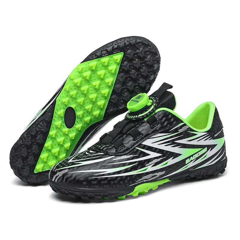 New Kids Society Cleats Soccer Shoes Professional Football Boots Boys Indoor Football Field Boots Original Sneaker Children Fast