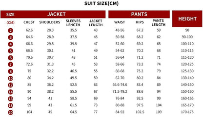 Kids Suits Boys Wedding Tuxedo Formal Jacket Vest Pants 3 Piece Set 2-16 Custom Sizes Clothes Child Blazer