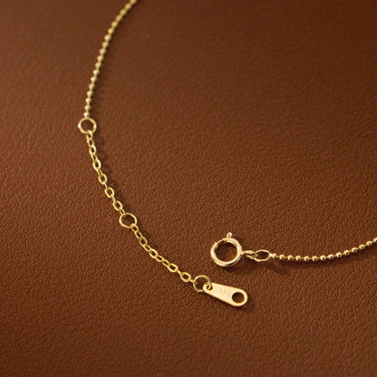 Fashion Gold Color Simple Tiny Beads Bracelets 925 Sterling Silver Eexquisite Bracelet For Women Fine Jewelry Accessories