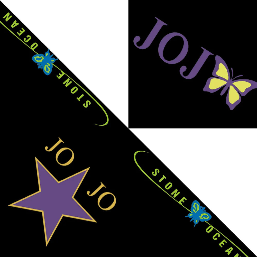 Anime Jojo's Bizarre Adventure Stone Ocean butterfly Hoodies Loose Unisex Anime Style Hoodie Autumn Spring Top sweatshirt