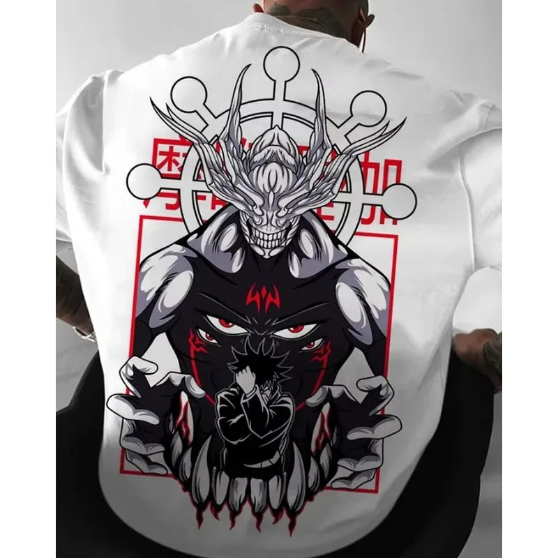 Printed T-Shirt Men's and Women's 2025 Summer New Japanese Loose Casual Parent-Child Short Sleeve Top