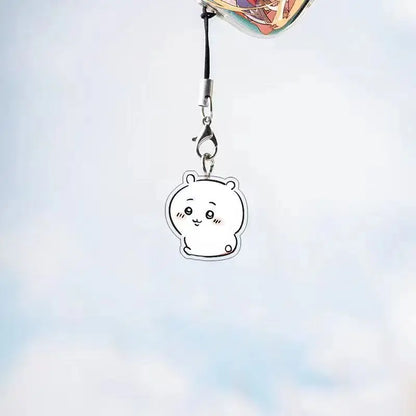 Mobile Phone Chain ハチワレ Hachiware うさぎ USAGI ちい/.かわ Mobile Phone Pendant Chain Cute Cartoon Character Small Gift