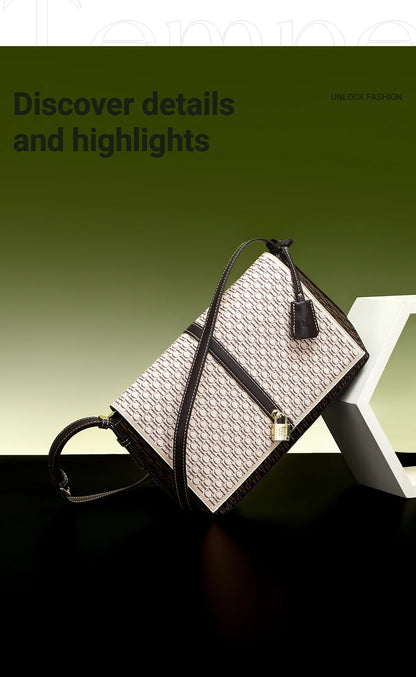 Retro Design Women's New Shoulder Bag Fashionable and Diverse Business Commuter Large Capacity New Shoulder Bag