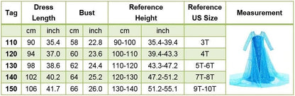 Children Princess Fancy Costume Elsa Party Carnival White Dress Up for Girl Christmas Birthday Cosplay Belle Snowflake Vestidoes