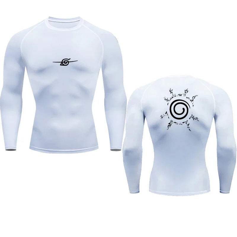 anime esporte secagem rápida ginásio tshirts fitness topos t verão outono masculino