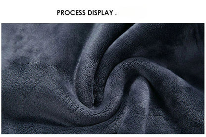 3 Colors Men's Fleece Casual Pants 97% Cotton Warm Velvet Elasticity Business Trousers Straight Fashion Korean Thicken Pants