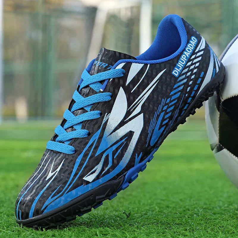 Outdoor Children's Football Shoes Low-cut Kids Soccer Shoes Sports Shoes Comfy Non-Slip Training Shoes For Boys Futsal Sneakers
