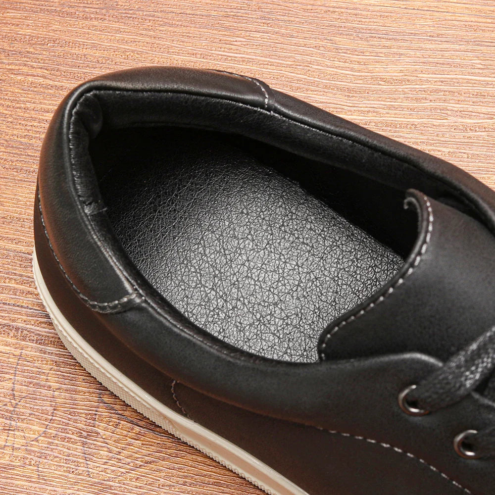 40-46 men casual shoes brand 2024 fashion comfortable leather shoes men
