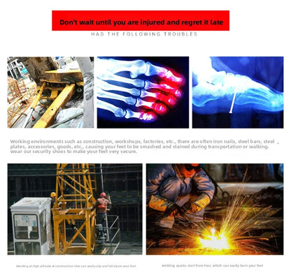 Summer Breathable Labor Protection Shoes Welding Work Shoes Anti Smashing Anti Piercing Lightweight Comfortable Footwear