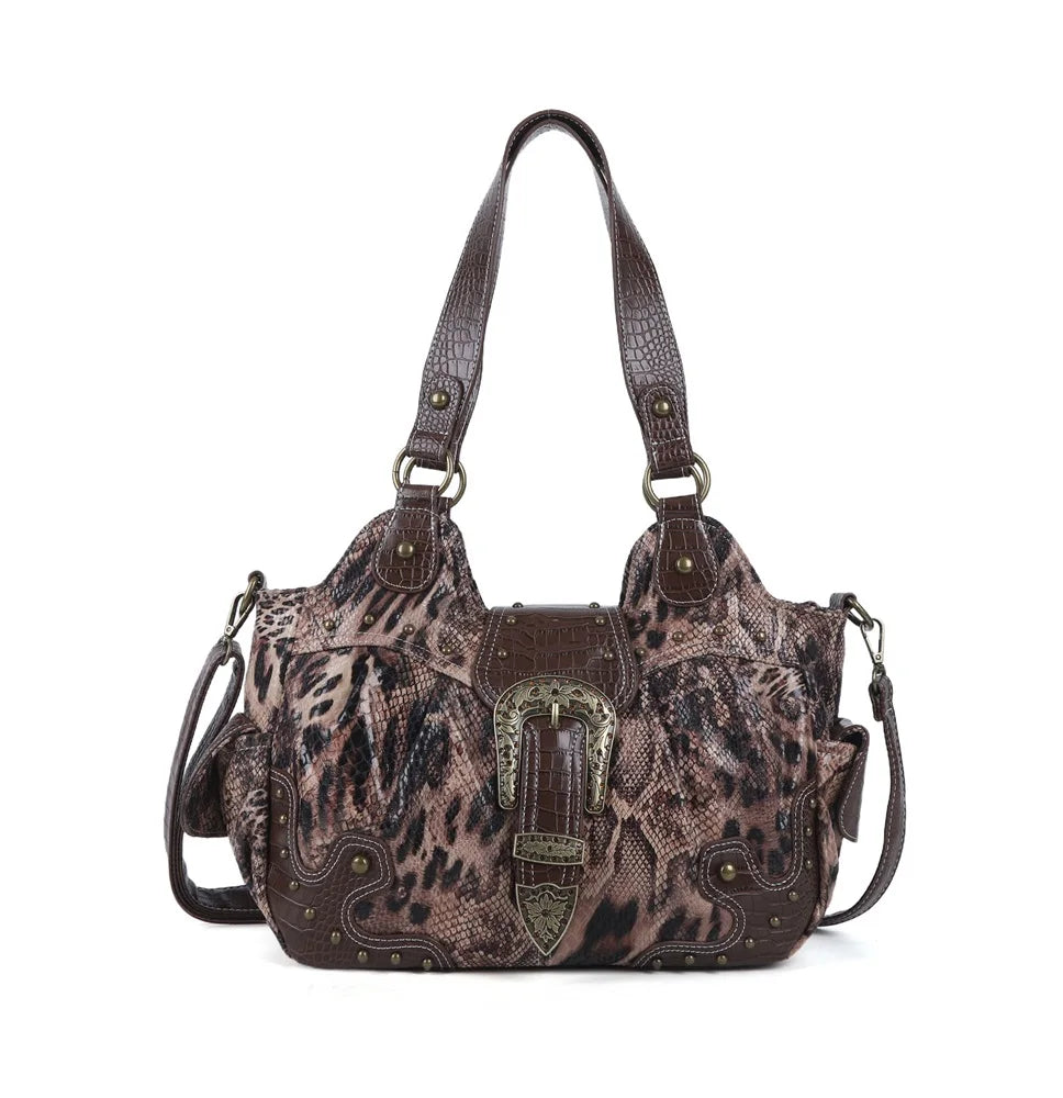 Women Handbag Serpentine Top-handle Shoulder Bag PU Dumpling Pack Multi-pockets Shoulder Bags Phone Money Pack