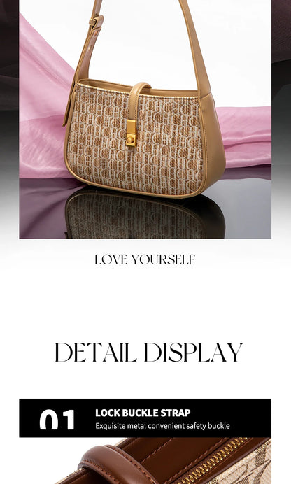 Timeless Classic Women's Party Handbag for Multiple Occasions Retro-Inspired Luxury Monogram Handbag