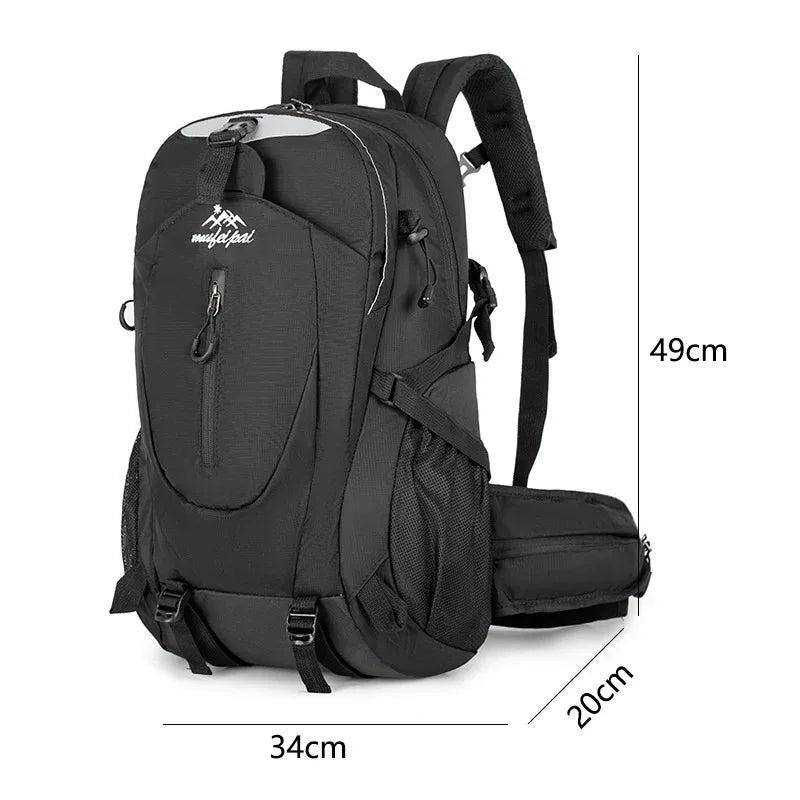 Outdoor Hiking Rucksack Backpack Mountaineering Bag for Men Women Sports Trekking Backpack Light Travel Camping