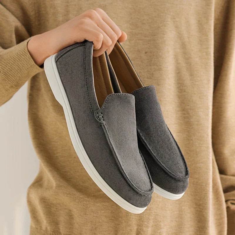 Men's casual shoes - lightweight summer shoes, easy-to-wear closure, synthetic uppers and soles for office, vacation