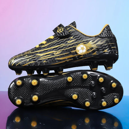 New Kids Professional Soccer Shoes TF Indoor Men Football Field Boots Original Football Shoes Society Cleats Grass Training Fast