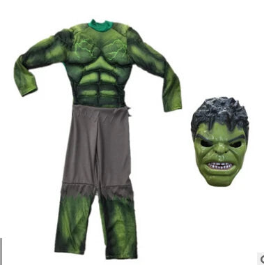 New  Hulk Costumes for kids/ Fancy dress/Halloween Carnival Party Cosplay Boy Kids Clothing Decorations Supplies