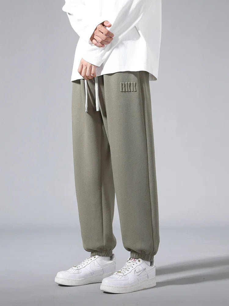 Men's Jogger Cotton/Polyester Sweatpants Big Size 8XL 7XL 6XL Sports Baggy Pants Sting Banding  Hip Hop Loose Harem Trousers