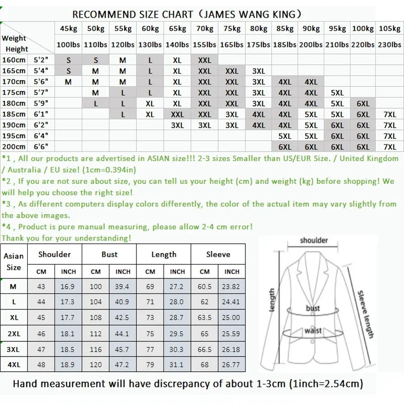 Conjunto Masculino de Terno e Calça de Luxo 2023 Britânico Festa de Casamento Moda Negócios Casual Tendência Duas Peças