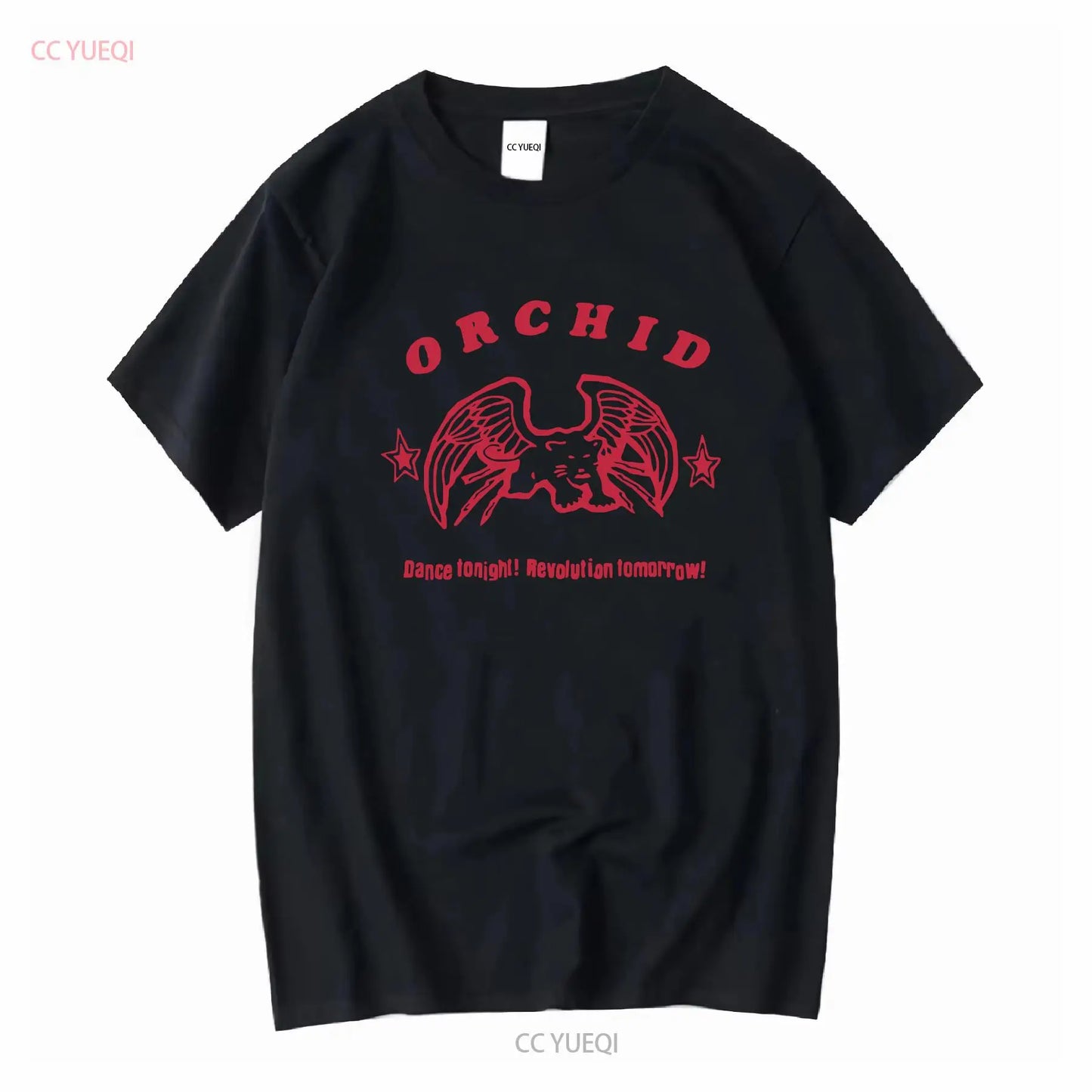 Orchid Dance Tonight T Shirt Screamo Punk Music Ampere Jeromes Dream Raein Y058 vintage Washed Slightly Stretched graphic