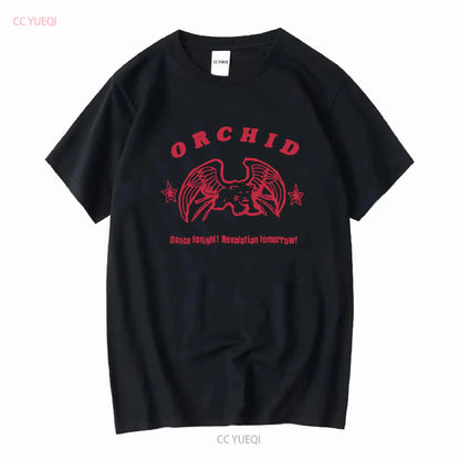 Orchid Dance Tonight T Shirt Screamo Punk Music Ampere Jeromes Dream Raein Y058 vintage Washed Slightly Stretched graphic