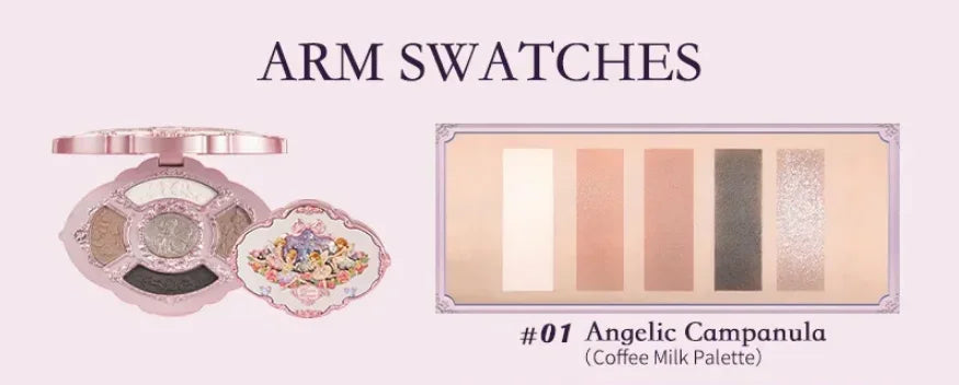 Makeup Set All In Flower Knows Little Angel Highlighter Powder Blush Strawberry Rococo Lip Gloss Perfume Kit