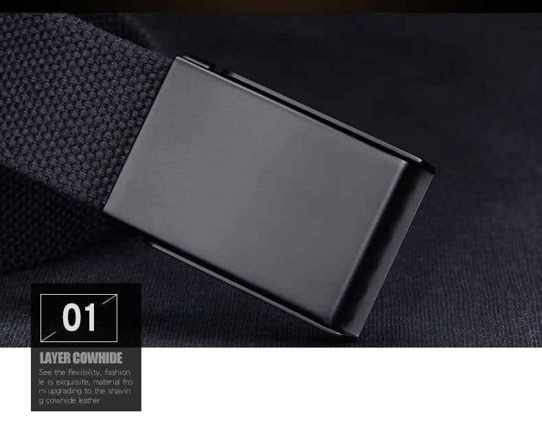 Plus LONG Size 160 150 140 130 120 110 cm Canvas Belts Men Black Automatic buckle Unisex Women Large Big Size Jeans Belts 2023