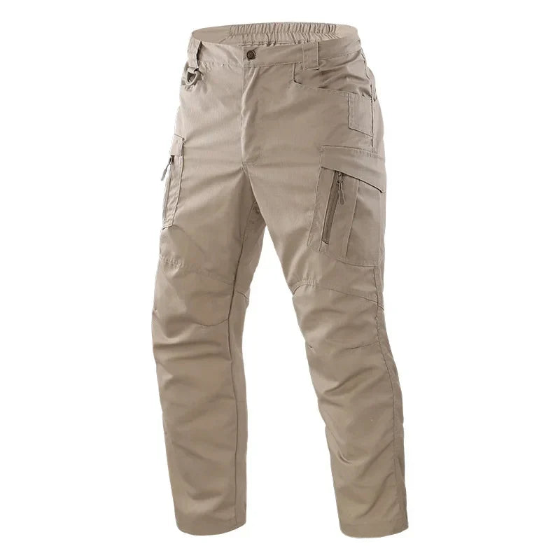 New Casual Tactical Pants Men Cargo Pants Multi Pockets Safari Style Trousers Waterproof Male Streetwear Hiking Plus Size S-6XL