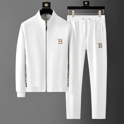 Fashionable New Arrival Men's Premium Embroidered Simple Versatile Sweatshirts and Sweatpants Autumn/Winter Sportswear Sets