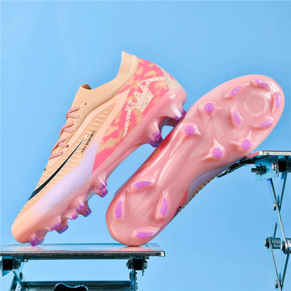 FG Mens Soccer Shoes High Quality Turf Soccer Cleats for Sneakers Training Football Boots Chuteira Campo 35-45