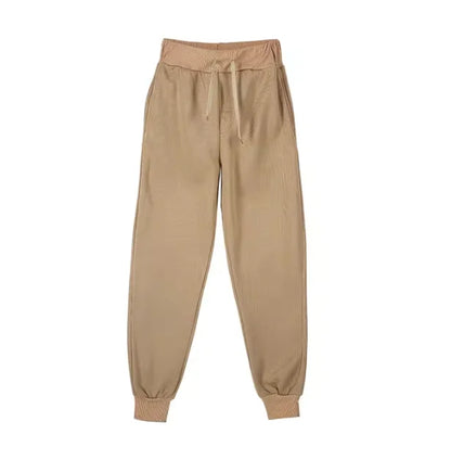 Sweatpants Spring Autumn Cotton Long Pants Jogger Trousers Casual Sports Men's and Women's Fitness Solid Jogging Running pants