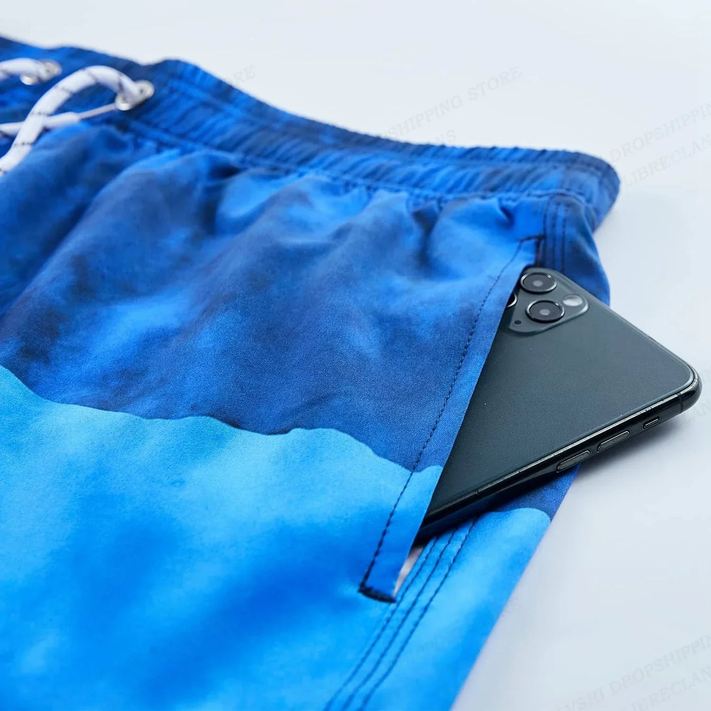 Swim Trunks Quick Dry Board Shorts Bathing Suit Breathable Drawstring With Pockets for Surfing Beach Summer Men's Swim Shorts5XL