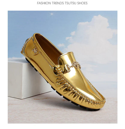 Shoes Women's 2025 New Soft Sole Slip-On Lazy Loafers Handmade Trbottomy Easiest for Match Men's Casual Driving Shoes