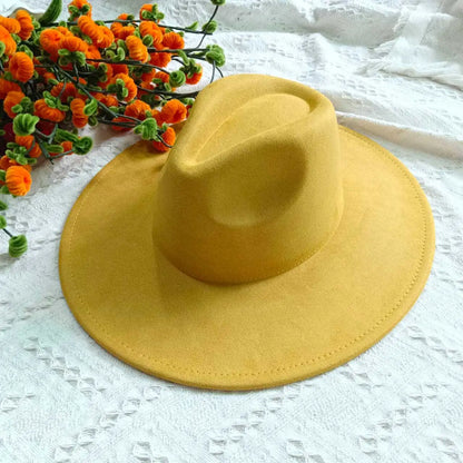 Hats Blank Hats for Burning Multicolor teardrop shaped Top 9.5cm Brim Unisex Jazz Hat Church Hat