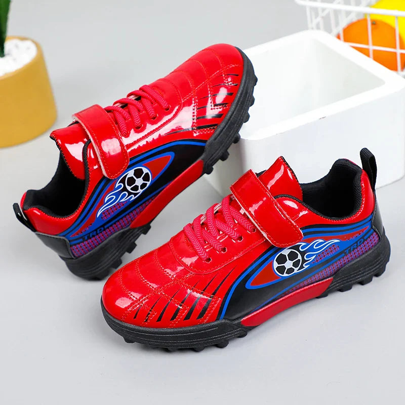 Casual Cool Soccer Shoes For Boys Lightweight Non-slip Football Shoes For All Seasons