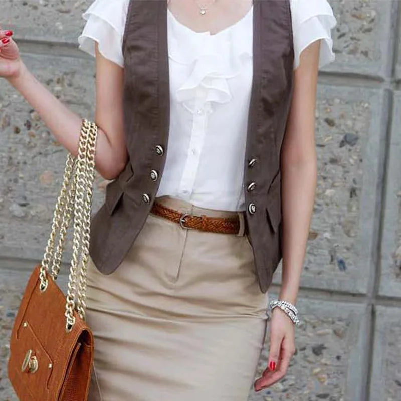 1pcs Woman Summer Korean Ruffled Shirt Lady Chiffon Lotus Leaf Sleeves Turndown Collar Slim Fit Shirt Female Business Attire Top