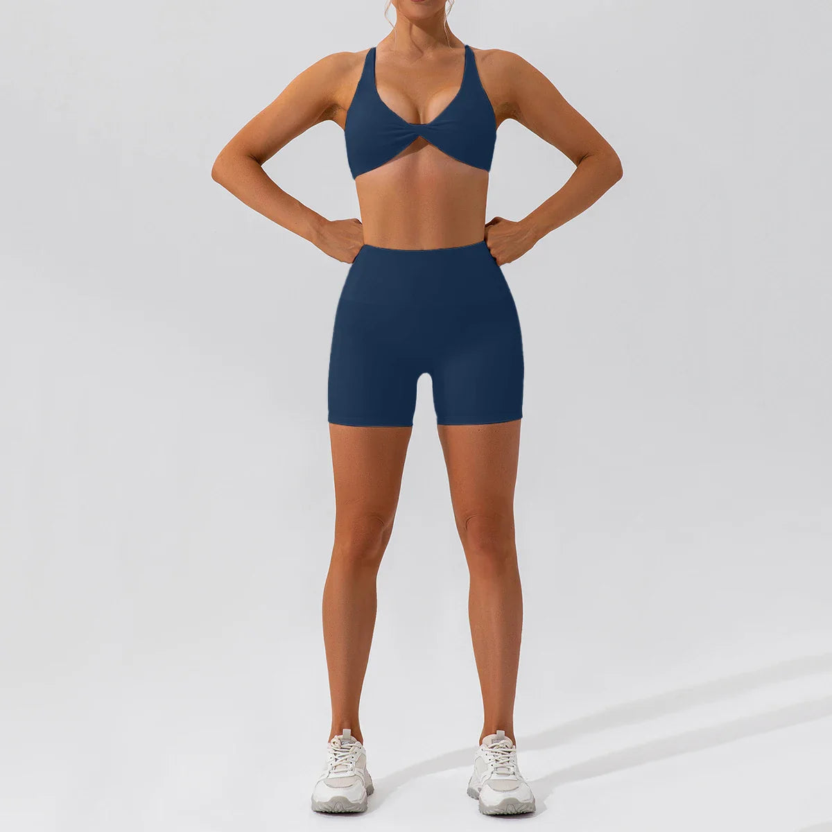 Summer 2PCS Yoga Suit Sports Set Women Quick-Dry Gym Set Women Tracksuit Running Workout Long Sleeve Sports Shirt Yoga Clothing