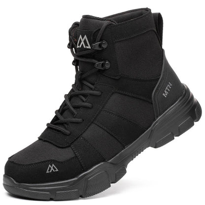 Light Breathable Protection Safety Shoes Men Steel Toe Cap Anti smash Work Shoes Anti-puncture Indestructible Man Safety Boots