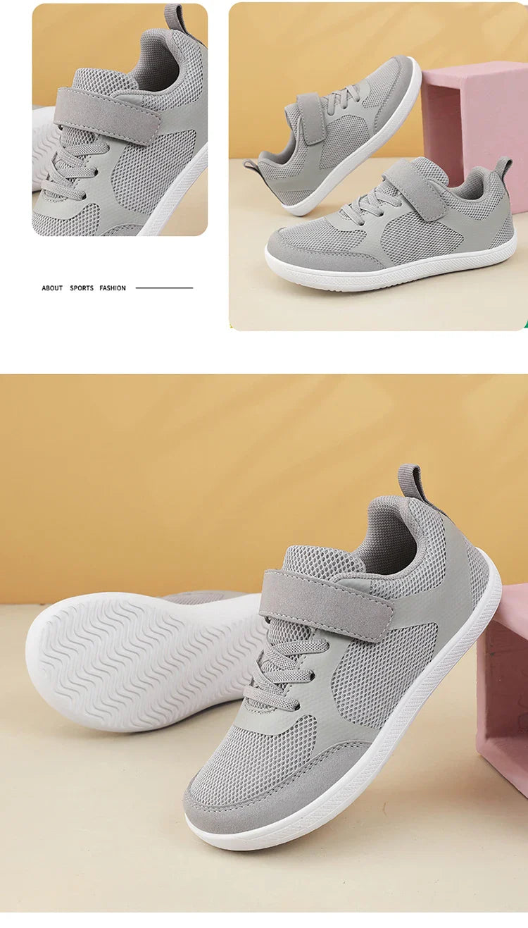 New Boys Girls Sneakers Kids Wide Barefoot Shoes Naturally Splay Shoes Minimalist Barefoot Shoes Toddler Little Big Kid Casual