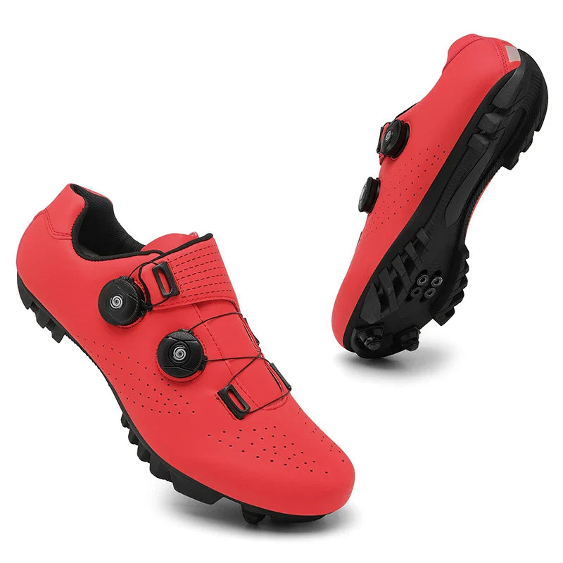 New Cycling Sports Shoes Men MTB Pedal Bicycle Shoes Women Lightweight Road Self-Locking SPD Racing Shoes Unisex Cycling Shoes