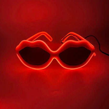 LED Just Married Glasses Wedding Bride To Be Surprise Gift Couple Glasses Souvenirs Glowing Heart Glasses Married Sunglasses