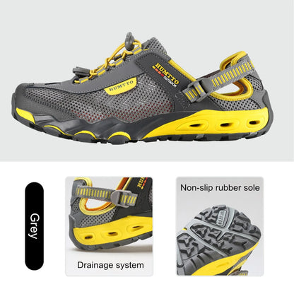 Summer Wading Hiking Shoes for Men Outdoor Man Sneakers Breathable Quick Drying Sports Trekking Beach Barefoot Mens Shoes