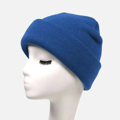 DIY Personalized Embroidered Design Knitted Hat Custom Logo Autumn Winter Warm Beanie Team Customize Stocking Skull Balaclava